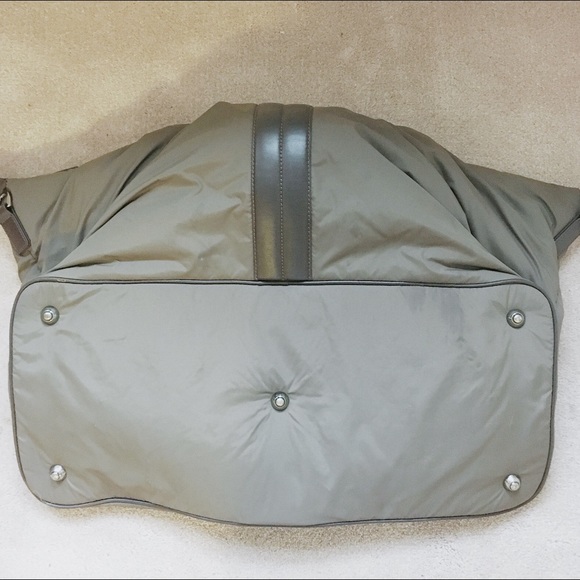 Bugatchi Nylon Leather Weekender Duffle Lock Keys - Picture 5 of 7